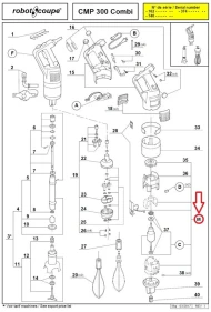 Мотор 89761 230V для миксеров серии CMP, мод. CMP300 Мотор 89761 230V для миксеров серии CMP, мод. CMP300
