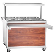 Мармит вторых блюд Abat ЭМК-70ПМ, паровой, вся нерж. Мармит вторых блюд Abat ЭМК-70ПМ, паровой, вся нерж.