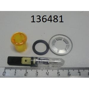 Лампа сигнальная желтая electrolux 005011