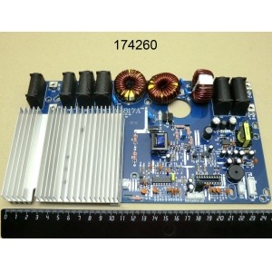 Плата генератора индукционной плиты hurakan 3500w/7000w универсальная hurakan a-817