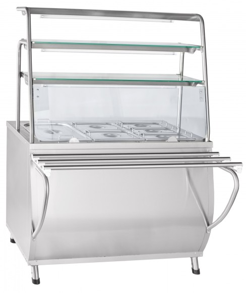 Мармит вторых блюд Abat ЭМК-70Т, нерж. Мармит вторых блюд Abat ЭМК-70Т, нерж.