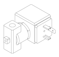 Клапан электромагнитный, 3-х ходовой, Sanremo , арт.10216476