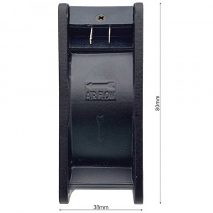 Вентилятор 92х92х38 220v  (металл) robolabs 33486