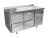 Стол холодильный Kroner СХб 4я-140-60