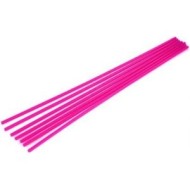 Палочки пластиковые для сахарной ваты 370мм, диаметр 5мм, фуксия Палочки пластиковые для сахарной ваты 370мм, диаметр 5мм, фуксия