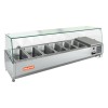 VRTG 1390 1/3 витрина охл. настольная, со стеклом, 1390х385х459 мм, HICOLD RUS VRTG 1390 1/3 витрина охл. настольная, со стеклом, 1390х385х459 мм, HICOLD RUS