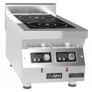 Плита индукционная Abat КИП-27Н-3,5 2-х конф. Плита индукционная Abat КИП-27Н-3,5 2-х конф.