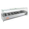 VRTG 1485 1/3 витрина охл.настольная к PZE3, со стеклом, 1485х385х459 мм, HICOLD RUS VRTG 1485 1/3 витрина охл.настольная к PZE3, со стеклом, 1485х385х459 мм, HICOLD RUS