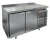GN 11/TN стол охл. (-2+10), 2 двери, 1390х700х850мм, HICOLD RUS