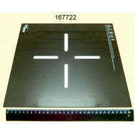 Стекло 320х340 для индукционных плит линия 800 grill master Стекло 320х340 для индукционных плит линия 800 grill master