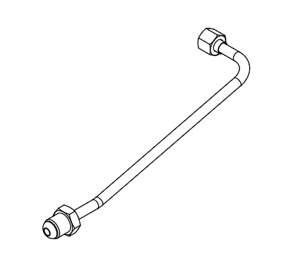 Левая паровая трубка котла 2GR CR., Sanremo, арт.10004641