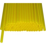 Палочки пластиковые для сахарной ваты 370мм, диаметр 5мм, желтые Палочки пластиковые для сахарной ваты 370мм, диаметр 5мм, желтые