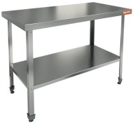 НСО-12/6П ЭЦ стол произ. с полкой (оцин.угол.), HICOLD RUS