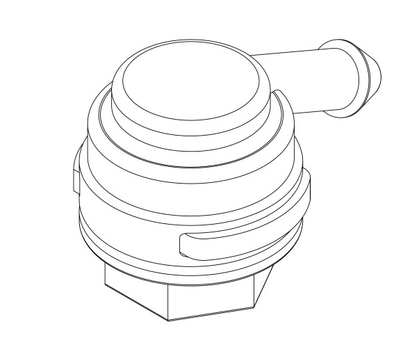 Вращающийся фитинг угловой F 1/8, Sanremo, арт.10255028A