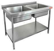НСО2М-12/6БП ЭН стол-моечная ванна, 2 секц., (500х400х250), (нерж.угол), HICOLD RUS НСО2М-12/6БП ЭН стол-моечная ванна, 2 секц., (500х400х250), (нерж.угол), HICOLD RUS