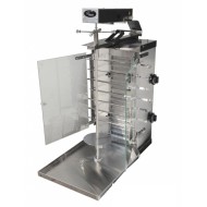 Аппарат для шаурмы Гриль-Мастер Ф2ШмГ эл.привод + стекл. экран Аппарат для шаурмы Гриль-Мастер Ф2ШмГ эл.привод + стекл. экран