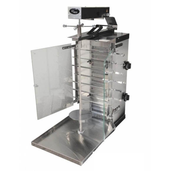 Аппарат для шаурмы Гриль-Мастер Ф2ШмГ эл.привод + стекл. экран Аппарат для шаурмы Гриль-Мастер Ф2ШмГ эл.привод + стекл. экран