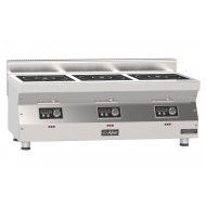 Плита индукционная Abat КИП-35Н-3,5 3-х конф. Плита индукционная Abat КИП-35Н-3,5 3-х конф.