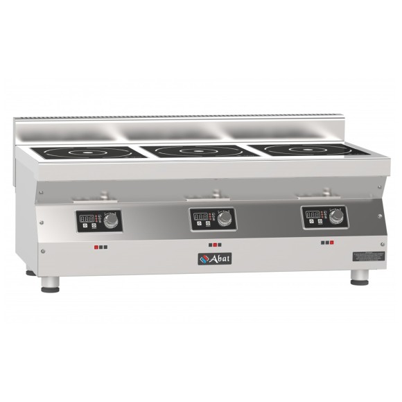 Плита индукционная Abat КИП-35Н-3,5 3-х конф. Плита индукционная Abat КИП-35Н-3,5 3-х конф.