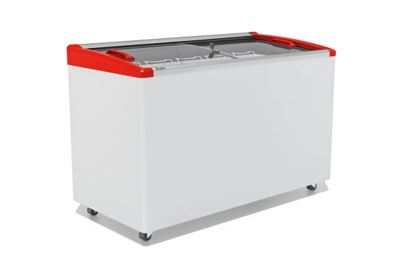 Ларь морозильный Фростор FG 400 E красный