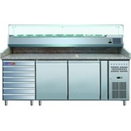 Стол для пиццы cooleq pz2610tn-vrx380