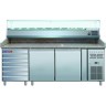 Стол для пиццы cooleq pz2610tn-vrx380