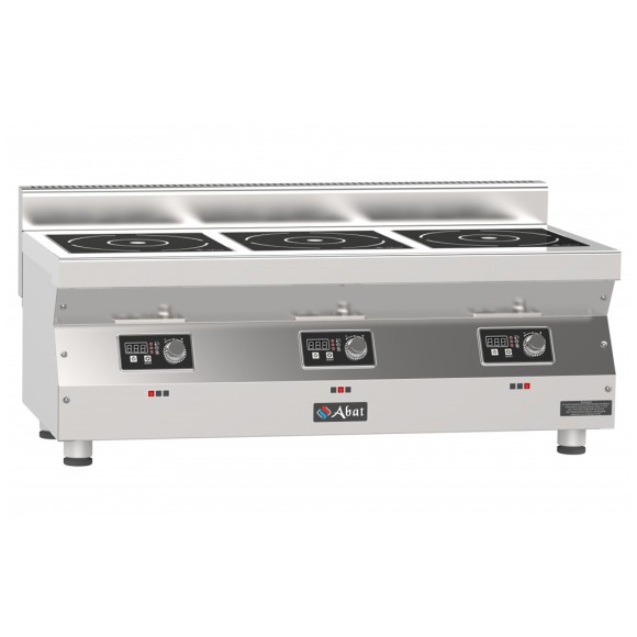 Плита индукционная Abat КИП-35Н-5,0 3-х конф. Плита индукционная Abat КИП-35Н-5,0 3-х конф.