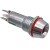 Лампа сигнальная l-616r 220v (сэч-0.45/0.25) красная