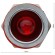 Лампа сигнальная l-616r 220v (сэч-0.45/0.25) красная