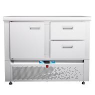 Стол холод. среднетемпер. с ниж. располож. агрегата СХС-70Н-01 столешн. 202 без борт. Abat