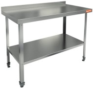 НСО-8/6БП ЭЦ стол произ. пристен. с полкой (оцин.угол.), HICOLD RUS