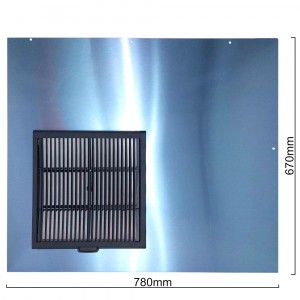 Панель боковая правая fm-750/1000ake/ake-n(-sb) hoshizaki 263238m01