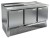 SLE1-111SN (1/3) стол для салатов  охл.(+2+10), 3 двери, 1485х600х850мм, ниж.распол.агрегата, HICOLD