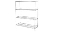 Стеллаж VX-S 610х1830х1895/4 "Chrome Plating" Стеллаж VX-S 610х1830х1895/4 "Chrome Plating"