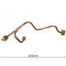 Трубка 1/4"-1/4"-3/8" appia 1gr nuova simonelli 98030162