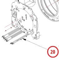 ТЭН TH0210010043 для машин стиральных т.м. TOLON