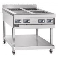 Плита индукционная Abat КИП-49П-3,5-01 4-х конфорочная, нерж. Плита индукционная Abat КИП-49П-3,5-01 4-х конфорочная, нерж.