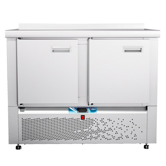 Стол холод. среднетемпер. с ниж. располож. агрегата СХС-70Н-01 столешница 202 с борт. Abat