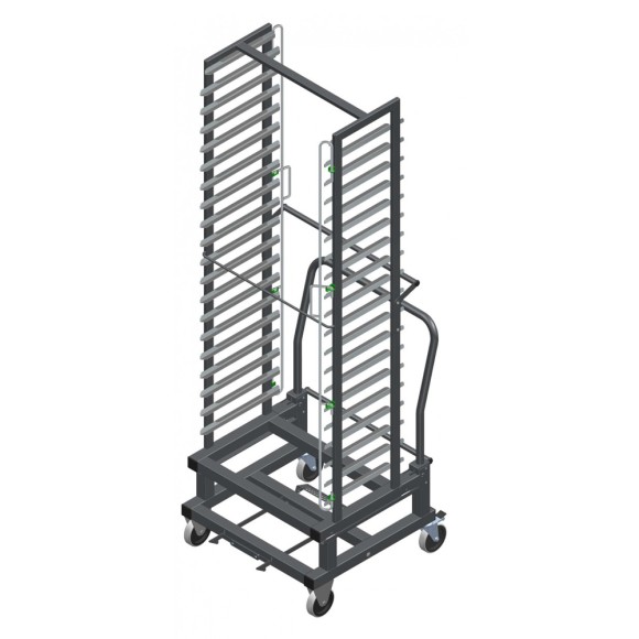 Тележка-шпилька Abat ТДШ-40-1/1 Тележка-шпилька Abat ТДШ-40-1/1