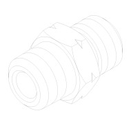 Прямой фитинг 1/8" наружная резьба с двух сторон, арт.10857082 для Sanremo YOU Прямой фитинг 1/8" наружная резьба с двух сторон, арт.10857082 для Sanremo YOU