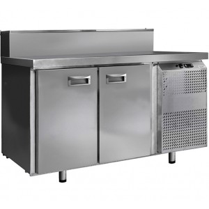 Стол для пиццы финист схспц-700-2 (1400х700х1060) (7gn1/3 с крышкой)
