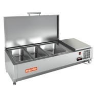 VRTU 1000 1/3 витрина охл.настольная, с крышкой, 1000х385х279 мм, HICOLD RUS VRTU 1000 1/3 витрина охл.настольная, с крышкой, 1000х385х279 мм, HICOLD RUS