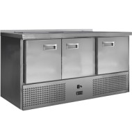 Стол для салатов финист схснс-700-3 (1485х700х850) (8gn1/6 с крышкой) борт 45мм Стол для салатов финист схснс-700-3 (1485х700х850) (8gn1/6 с крышкой) борт 45мм
