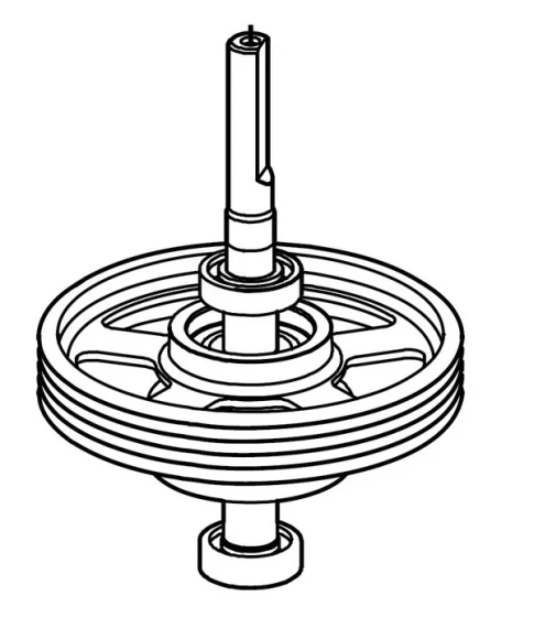Вал в комплекте 39948 для кухонного процессора т.м. Robot Coupe, серии R Вал в комплекте 39948 для кухонного процессора т.м. Robot Coupe, серии R