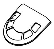 Штампованная крышка панели управления для модели F18SB арт.10114660D Штампованная крышка панели управления для модели F18SB арт.10114660D