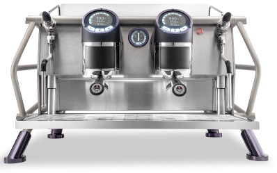 Кофемашина Sanremo Café Racer Freedom 2 гр. стальная-голубая