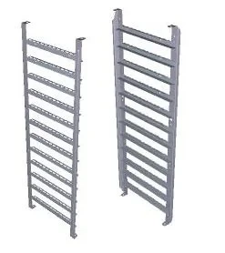 Направляющие для гастроёмкостей в комлекте KGRL1289B для пароконвектомата газового мод. XV-813-G