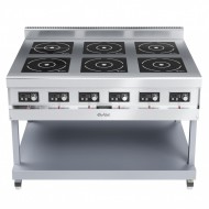 Плита индукционная Abat КИП-69П-5,0, 6-ти конф., краш. Плита индукционная Abat КИП-69П-5,0, 6-ти конф., краш.