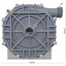 Насос мрк-0,25-r, 2800 об/мин, ополаскивающий, патрубок вправо