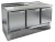 SLE2-111GN (1/6) стол для салатов  охл.(+2+10), 3 двери, 1485х700х850мм, ниж.распол.агрегата